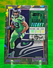 #3/24 2018 Doug Baldwin Contenders Season Ticket CRACKED ICE SEAHAWKS SB XLVIII