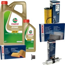 BOSCH Inspektionspaket 6 L Castrol 5W-30 M für BMW Z4 Roadster sDrive20i 4
