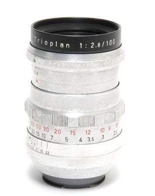 @ Meyer Goerlitz 2.8/100mm Trioplan for Exakta