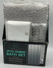 Essential Spa 3pcs Ombr Bath Set Gray