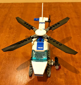Lego City 7741 Police Helicopter Complete with Instructions Excellent Conditio