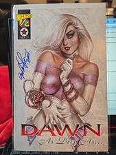 DAWN AS DEEP AS #1/2  (2000) NM WIZARD PRESS SIGNED by LINSNER HAS COA   (410)