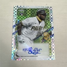 Topps 2021 Topps Chrome USA Autographs Jorge Ona RC Green X-Fractor /125