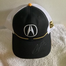 Marcus Armstrong Signed Acura Indy Car Hat