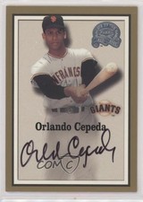 2000 Fleer Greats of the Game Orlando Cepeda Auto HOF n8a