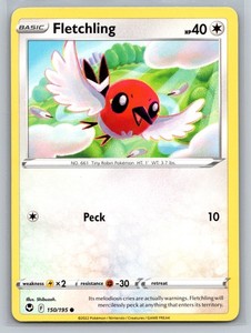 Fletchling 150/195 Silver Tempest Common