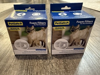 PetSafe Drinkwell PAC00-13711 Foam Replacement Pre-Filters 2 Pack 2 Boxes