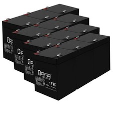 Mighty Max 12V, 5Ah AGM Battery Compatible with Tobbi Kids Ride On SUV - 12 Pack
