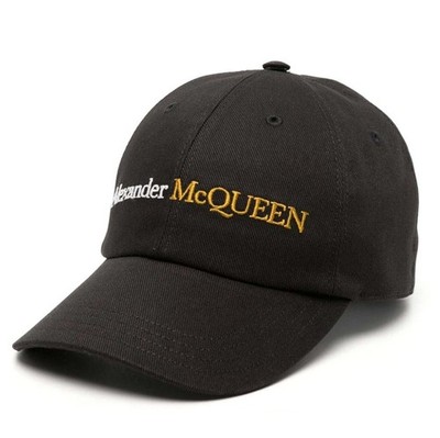 ALEXANDER McQUEEN EMBROIDERED LOGO BASEBALL CAP BASEBALLKAPPE 7820624105Q1080