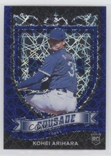 2021 Panini Chronicles Crusade Blue Velocity Prizm Kohei Arihara #20 0e3x
