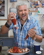 Chef Guy Fieri Autographed Signed 8x10 Photo ACOA