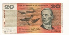 1968 Comm. Of Australia $20 Banknote - Phillips/Randall - R403 - Good - # 32851
