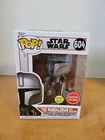 Funko Pop The Mandalorian With Darksaber GameStop Exclusive GITD 604.