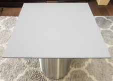 HPL Platte Tischplatte 8mm Mid Grey beidseitig 725 x 597 mm TRESPA® Meteon®