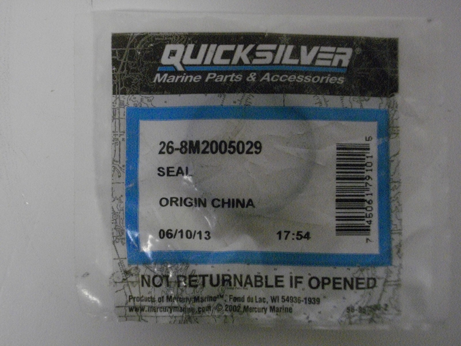 Mercury Marine Quicksilver MerCruiser 26-8M2005029 steering shaft  