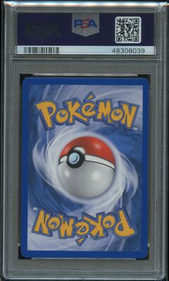 Pokemon Exeggcute Reverse Holo PSA 9 Mint 33/112 Fire Red Leaf