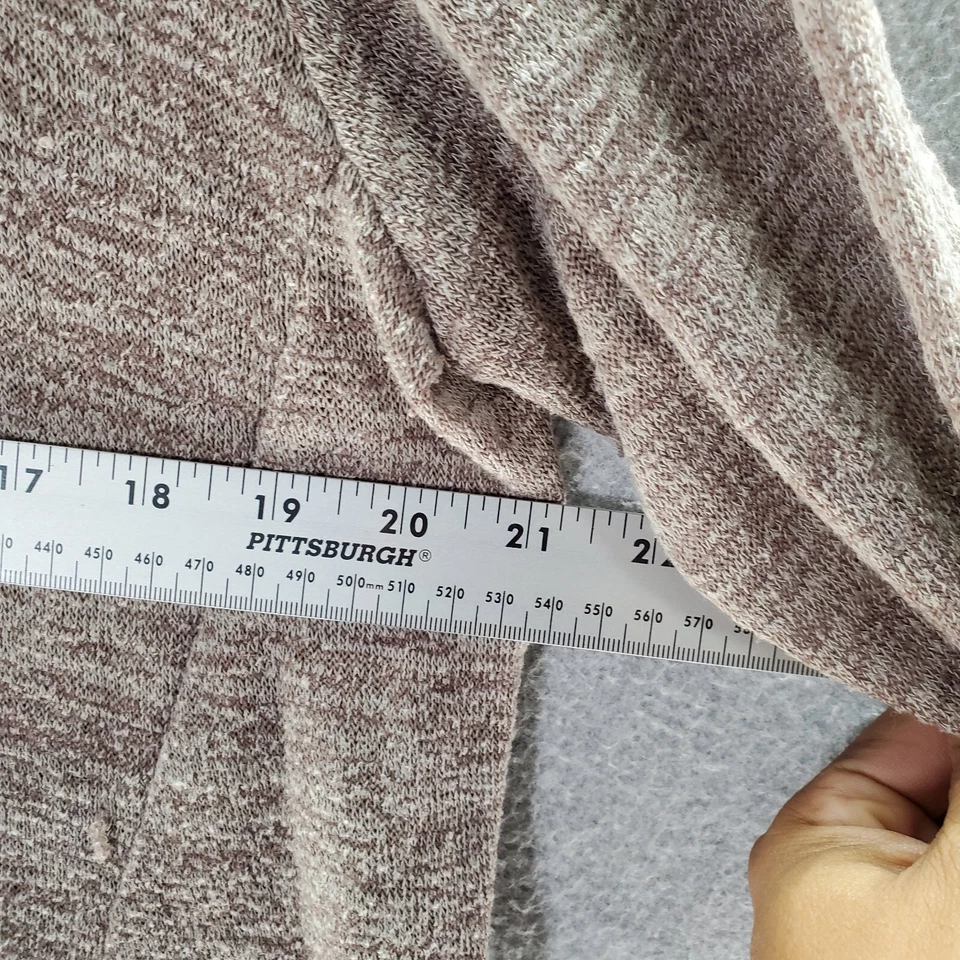 NY & C женщин свитер XL коричневый туника трапециевидный 3/4 рукав декольте пуловер Flowy - Изображение 3 из 4