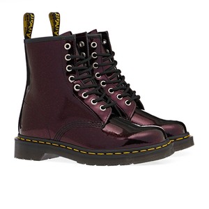 purple glitter doc martens
