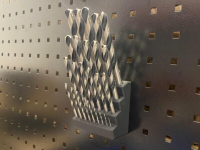 Halterung für Bohrer Metall 13 - 1 mm Passend für Güde Gedore und ADB Lochwand