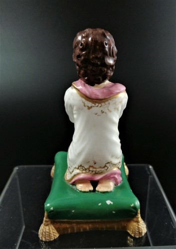 Antique, Derby figurine of a girl, с.1830, Bloor period - Picture 6 of 12