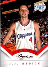 2013-14 Panini Prestige Bonus Shot Red #122 J.J. Redick Clippers