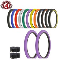 ALTALINE BICYCLE TIRE 20" x 1.75 VENDETTA LOWRIDER BMX MTB TRIKE CYCLING W/TUBES