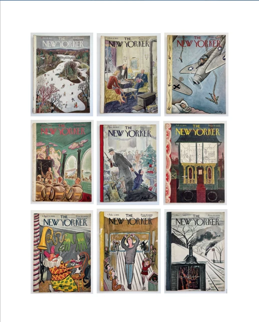 SHOP New Yorker 200 full magazines vintage 1940s & 1950s - Scroll Down List - Image 2 of 4