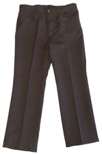 Vintage Texas Brands Western Brown Polyester Pants Slacks Mens 38x30 USA 70-013
