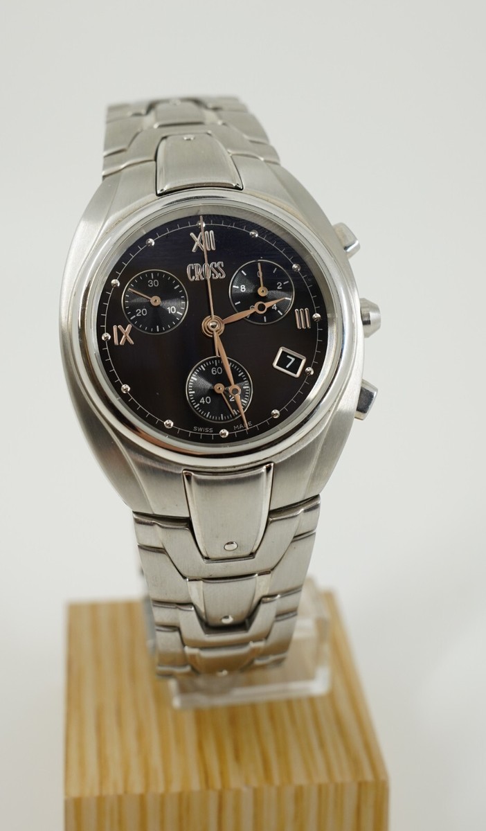 2000's Cross Sport Chronograph Stainless Steel Swiss Quartz GW20E