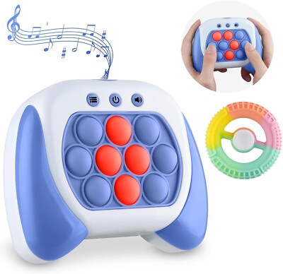 Kinder Fidget Spiel Push Pop Blase Controller sensorisches Spielzeug Spinner 4 Modi Stress