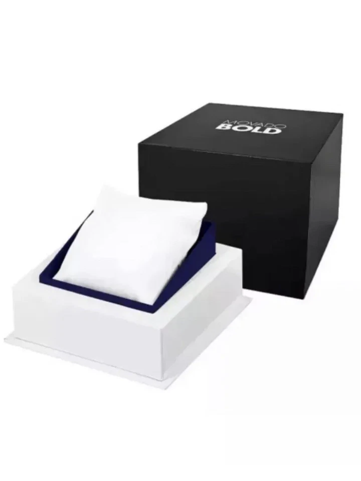 Совершенно новые смелые мужские часы-хронограф Movado Evolution нержавеющая сталь 3600810 - Изображение 4 из 4