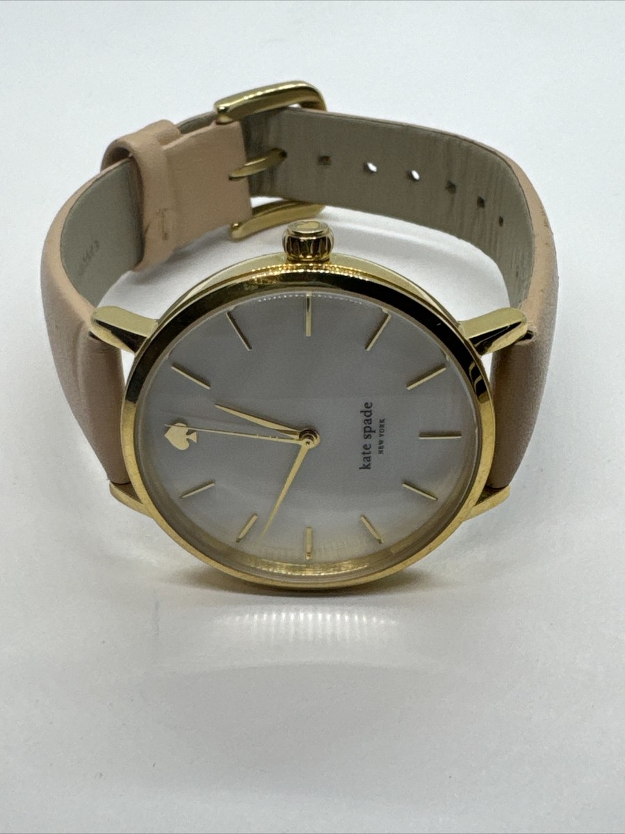 Kate Spade New York Metro 0073 Women\'s Beige Leather Analog Quartz Watch JNA510 Kate Spade New York Metro 0073 Women main image 2