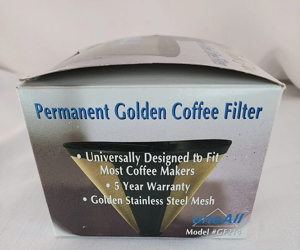 Filtro de café permanente cono Medelco #4 Foto 2 de 3