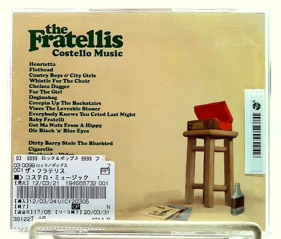 Costello Music [CD] The Fratellis/JAPAN | eBay
