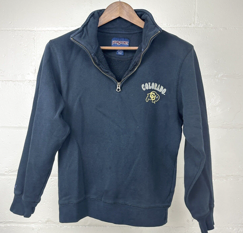 CU Buffs University of Colorado Boulder Buffalos Sweatshirt Womens Small - Afbeelding 1 van 7