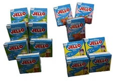 Jell-O Sparkling AHA Zero Sugar (14) 0.3 oz BB 3/25 FREE SHIP Lemon~Lime~Berry