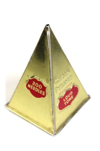 PIRAMIDE D'ORO Ago Phono Tono Forte LATTA - Made in England - Foto 2 di 4