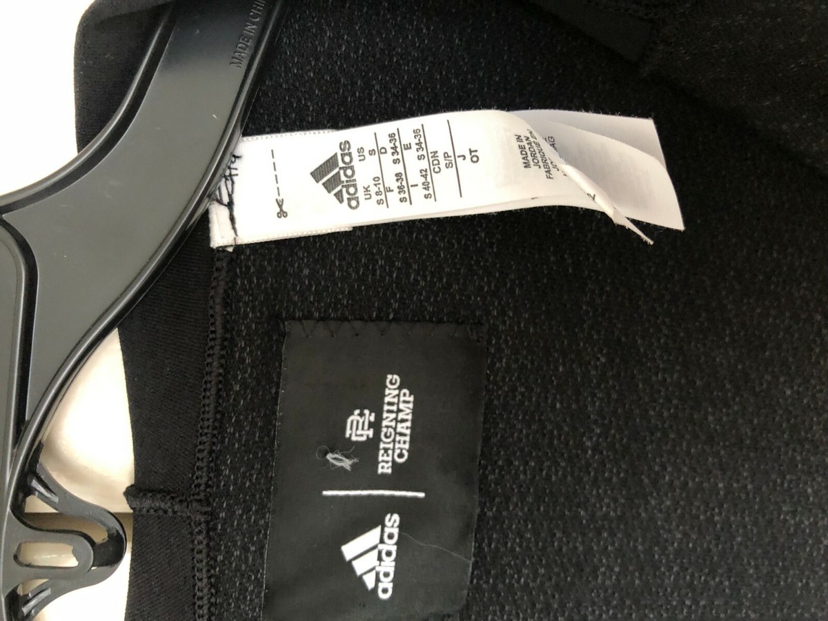 Adidas Athletics X Reigning Champ Hoodie Jacket Black Black