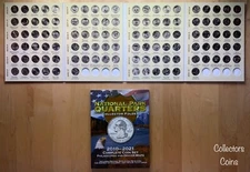 2010 -2021 National Park 112 Quarter P&D COMPLETE Set wDeluxe Collector Folder