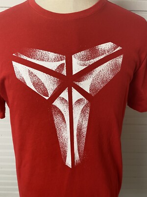 Red Nike Graphic T Shirt Large Men's The Nike Tee SS Athletic Cut