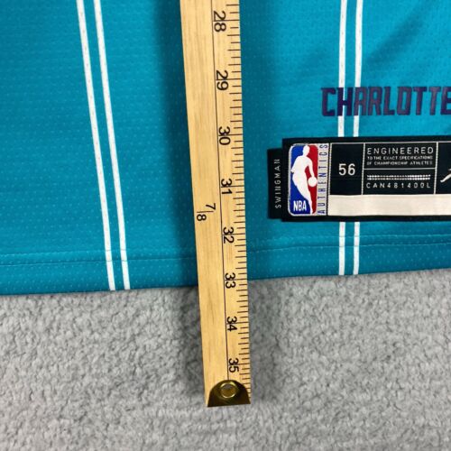 Lamelo Ball Jersey Jordan Men's Charlotte Hornets #2 Swingman Teal 2XL XXL - Picture 6 of 13