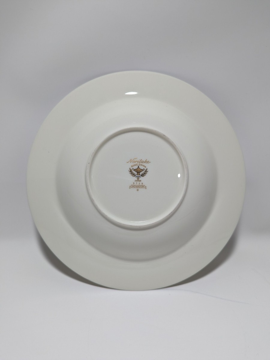Noritake SHENANDOAH Fine Bone China Rim Soup Bowl 8 1/4