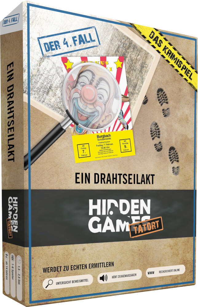 Thumbnail - Krimi-spielebox: Hidden Games Tatort – ein Drahtseilakt (fall 4)