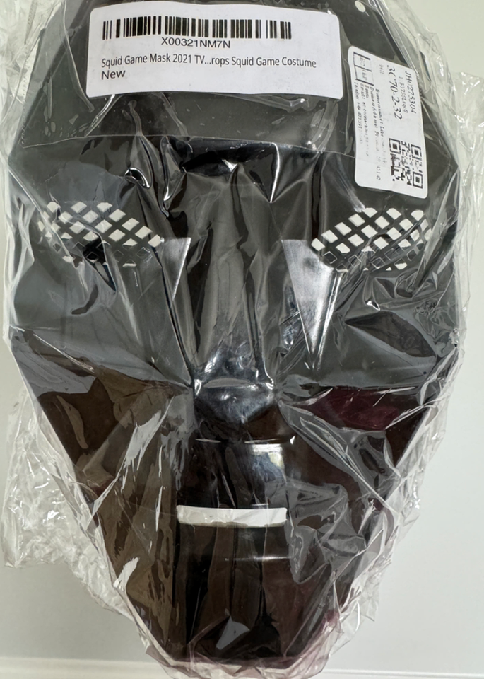 SQUID GAME BOSS MASK - HALLOWEEN PERFECT COSTUME MASK - HIGH QUALITY | eBay