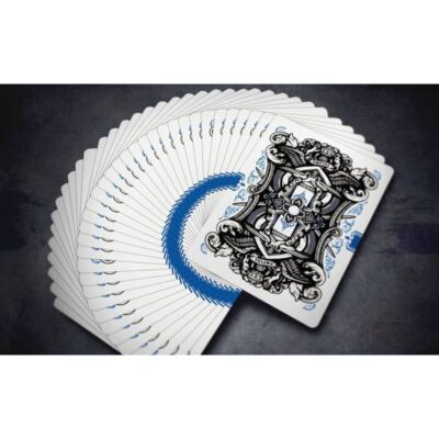 1 deck Royal Blue Empire Bloodlines Playing Cards By Lee McKenzie Kings & Crooks