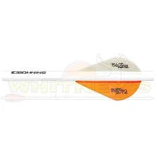 Bohning QuikFletch Arrow Wraps - Neon Orange/White - 6pk - 101001NO