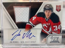 JON MERRILL 2012-13 Panini Rookie Anthology Luxury Suite ROOKIE Jersey Auto /99