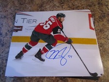 MATHEW DUMBA MINNESOTA WILD RED DEER REBELS SIGNED 8X10 MATTE PHOTO (K)