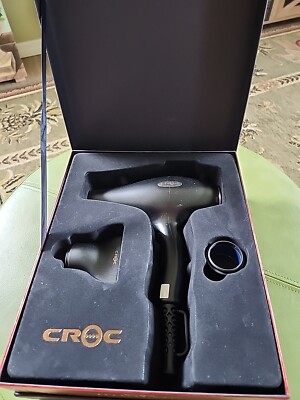 Croc Professional Master Collection Blow Hair Dryer IC2 Infrared,  (Choc/Gold)
