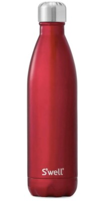 S'well 17 oz. Stainless Steel Insulated Water Bottle Rowboat Red
